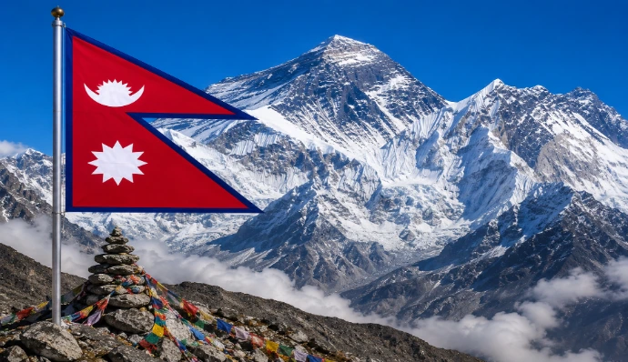 Flag of Nepal